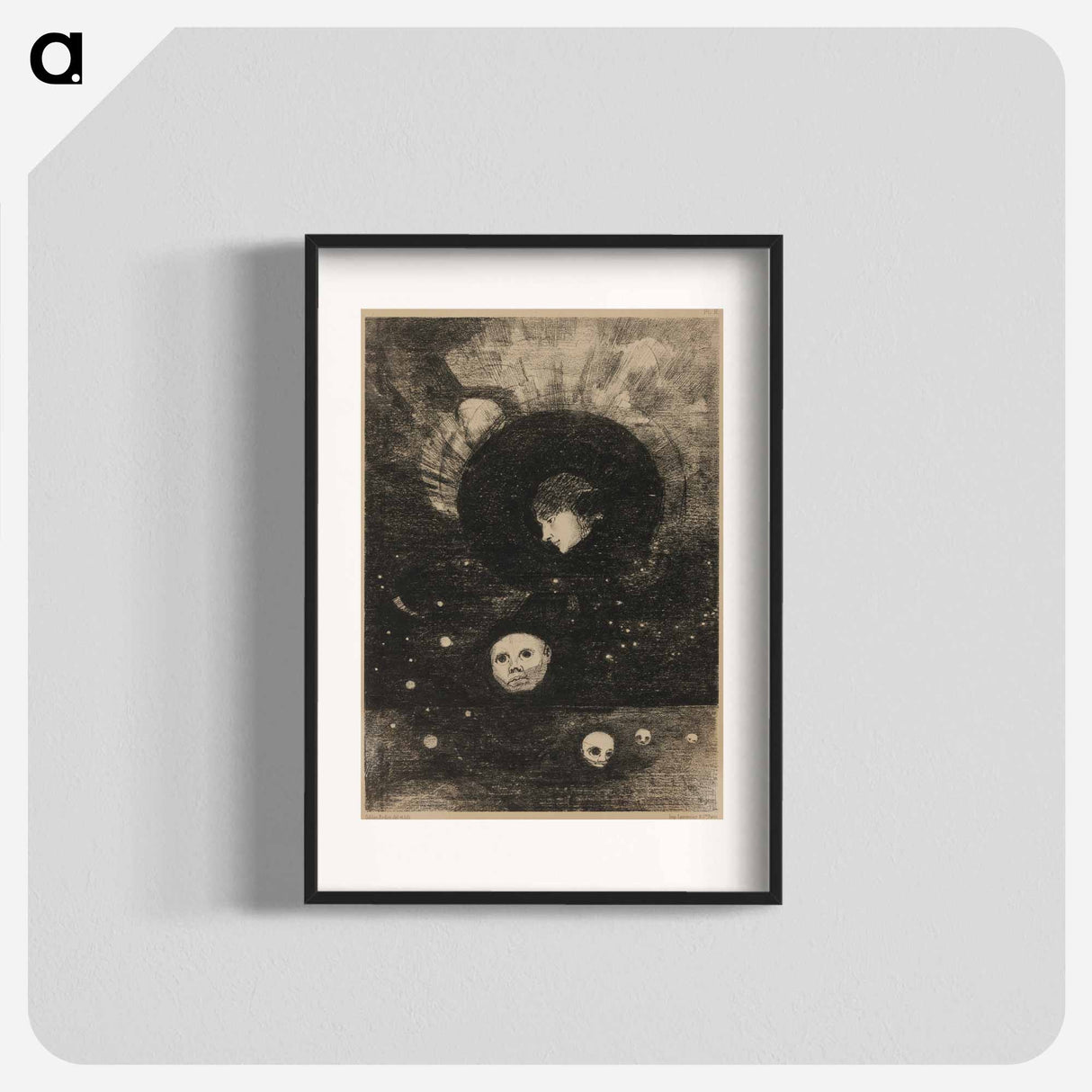 Germination - オディロン ルドン Poster.