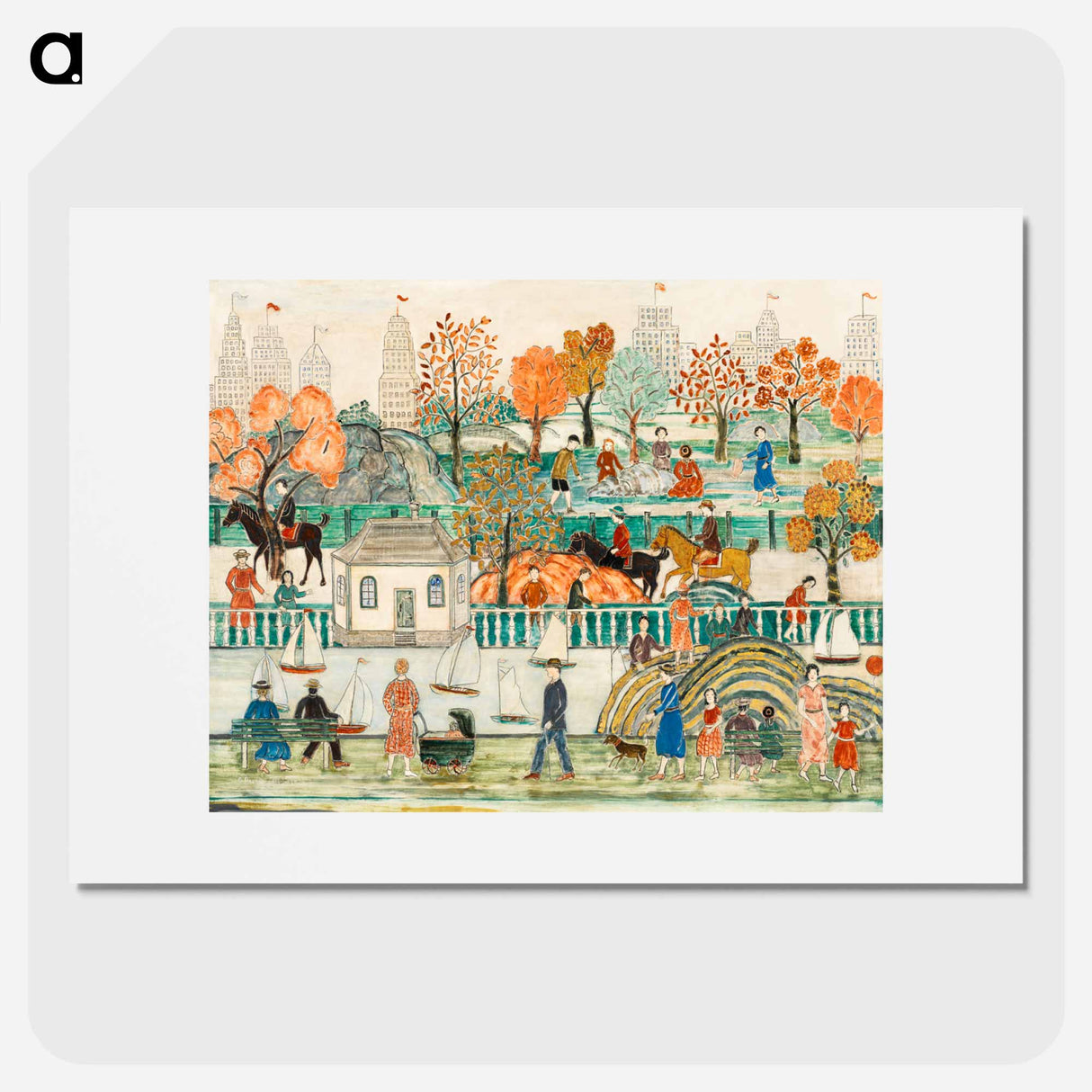 アートポスター-Central Park
- バーンズ・コレクション Poster.