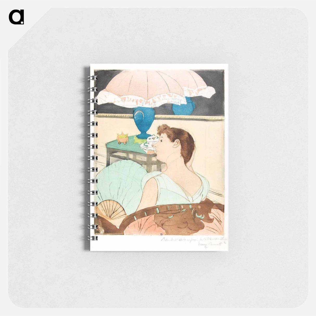 The Lamp - メアリー カサット Memo.