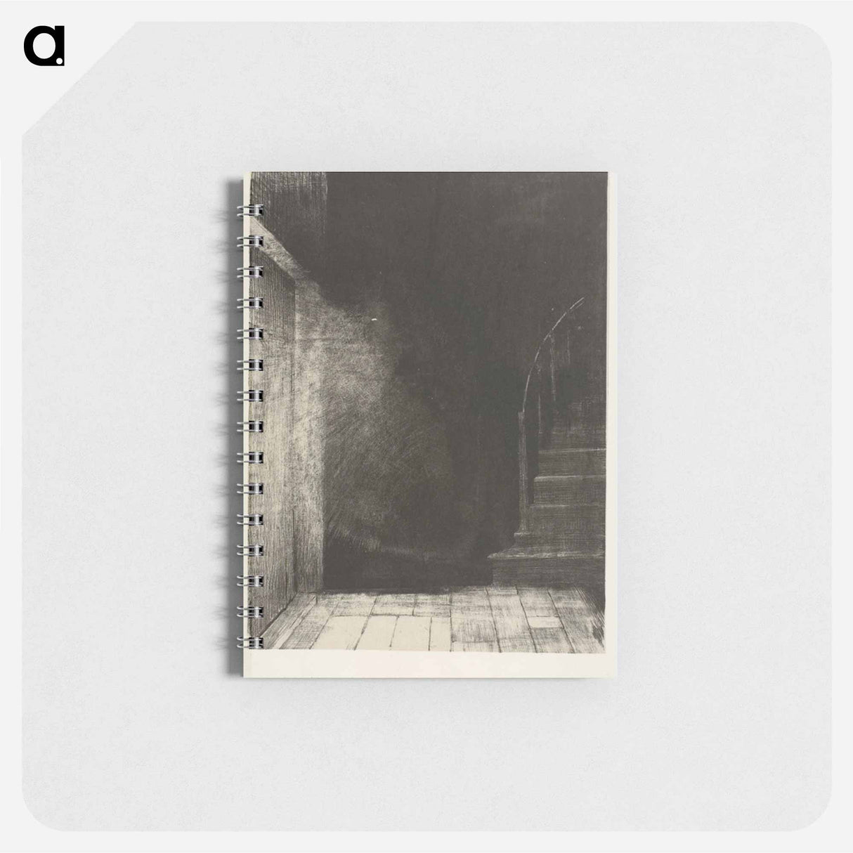 We Both Saw a Large Pale Light - オディロン ルドン Memo.