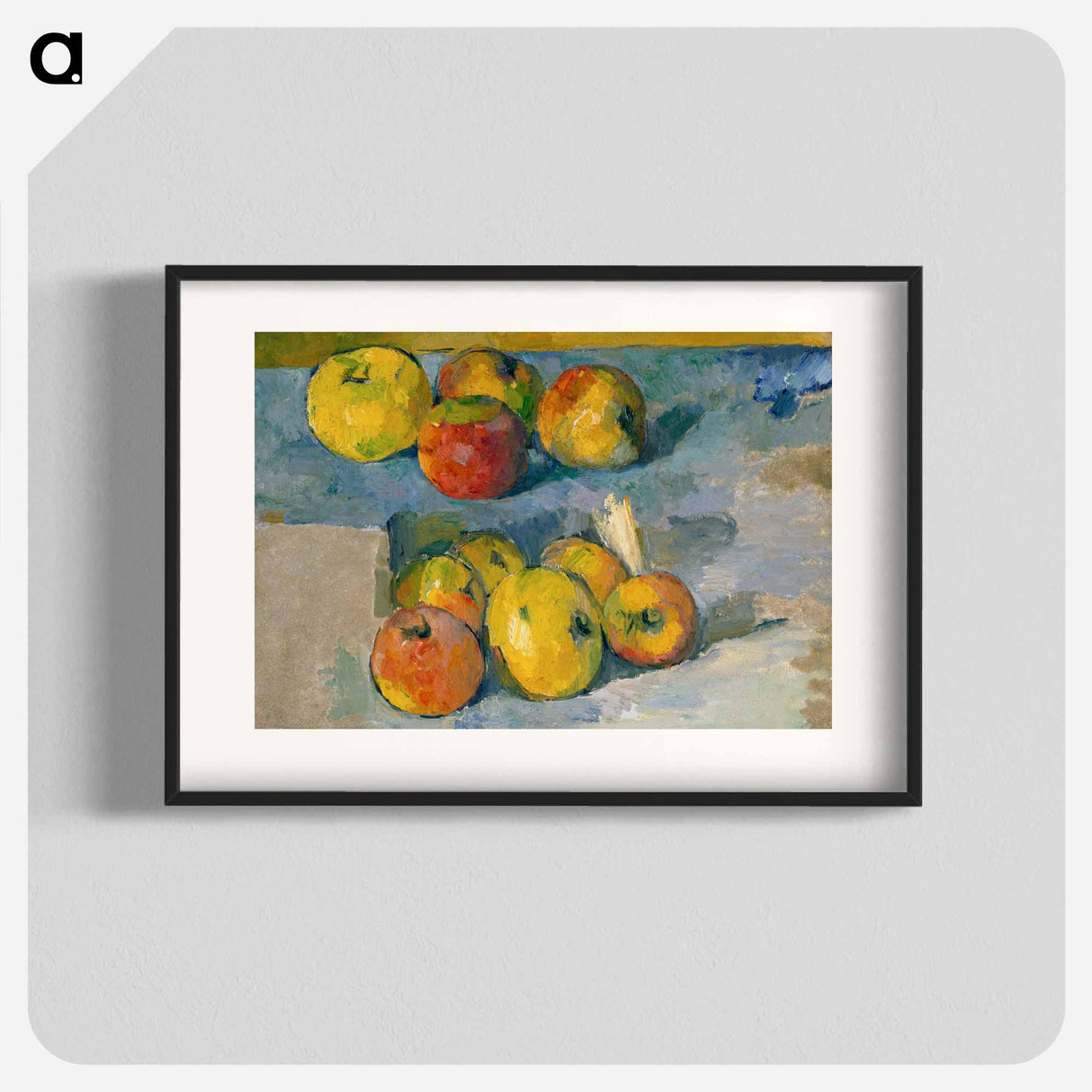 アートポスター-Apples - ポール セザンヌ Poster.