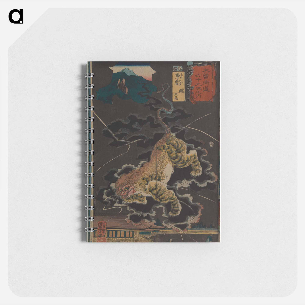 Kyōto: The Naked Monster, The End - 歌川 国芳 Memo.