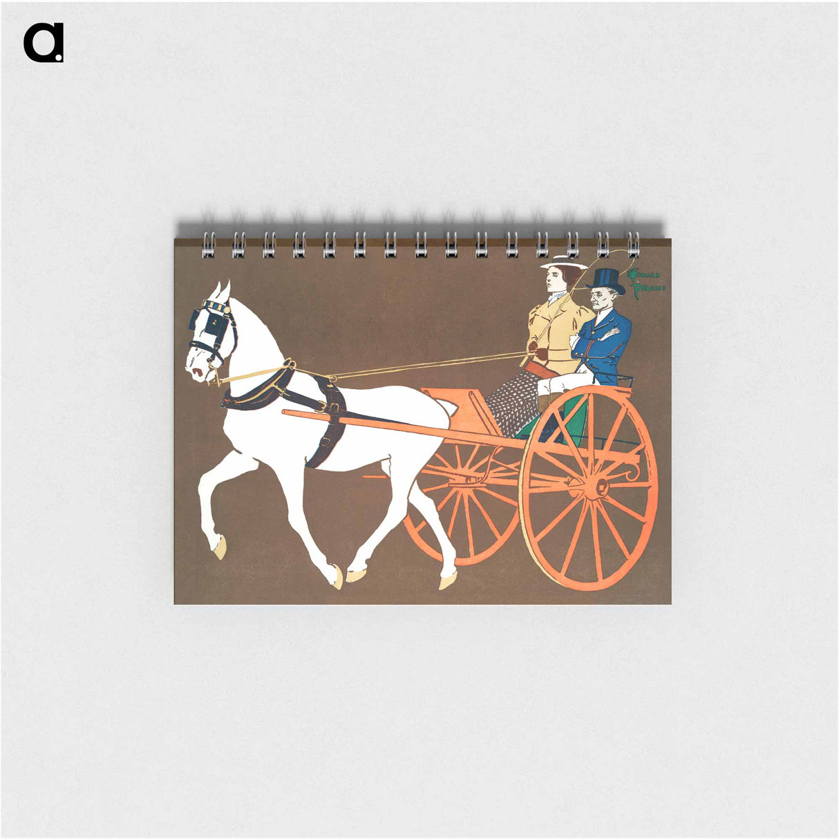 Women in Carriage - エドワード ペンフィールド Memo.