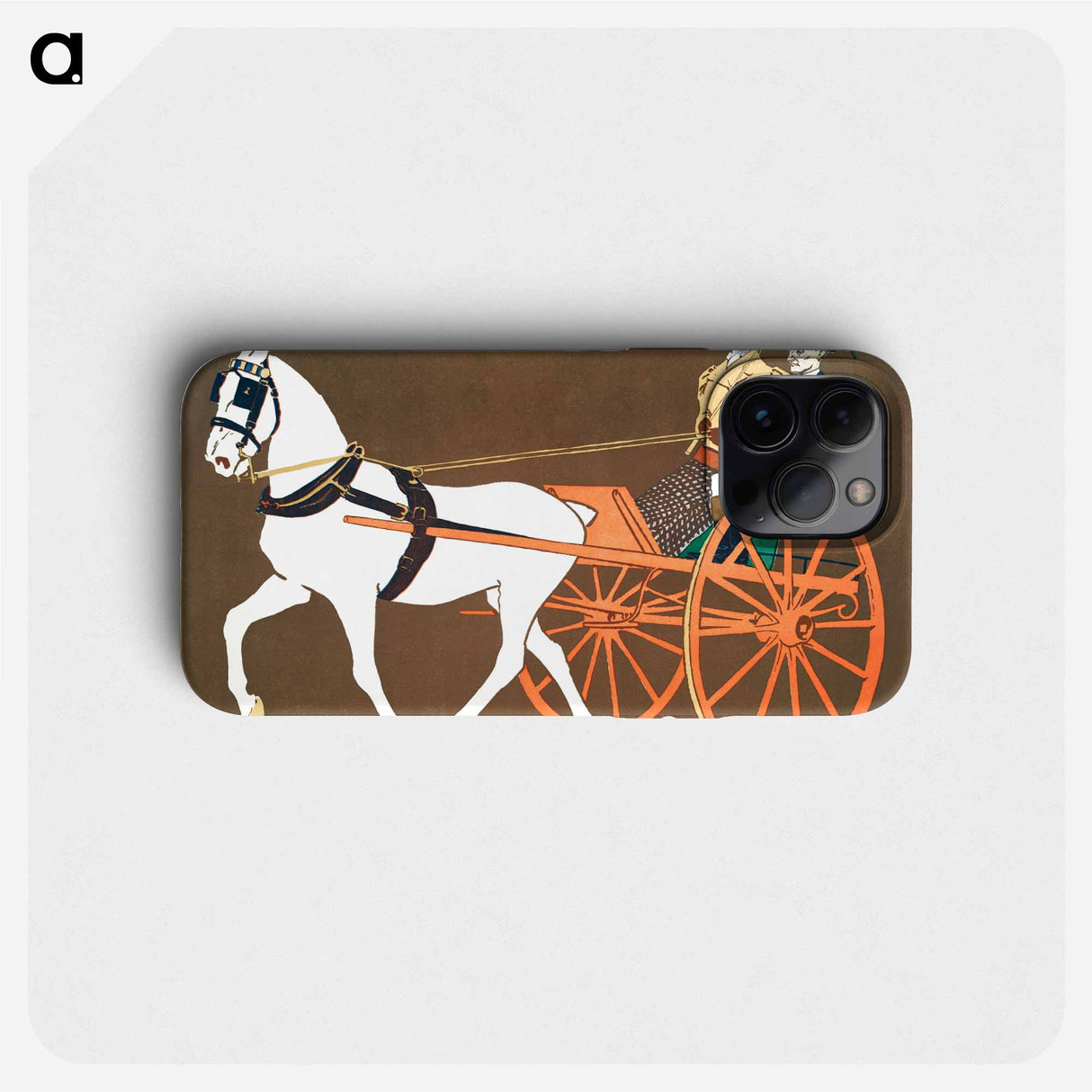 Women in Carriage - Edward Penfield Phone Case.
