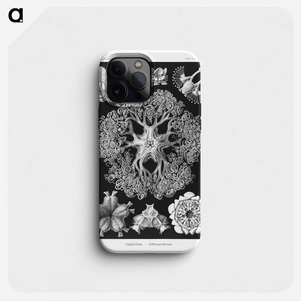 Ophiodea–Schlangensterne - エルンスト ヘッケル Phone Case.