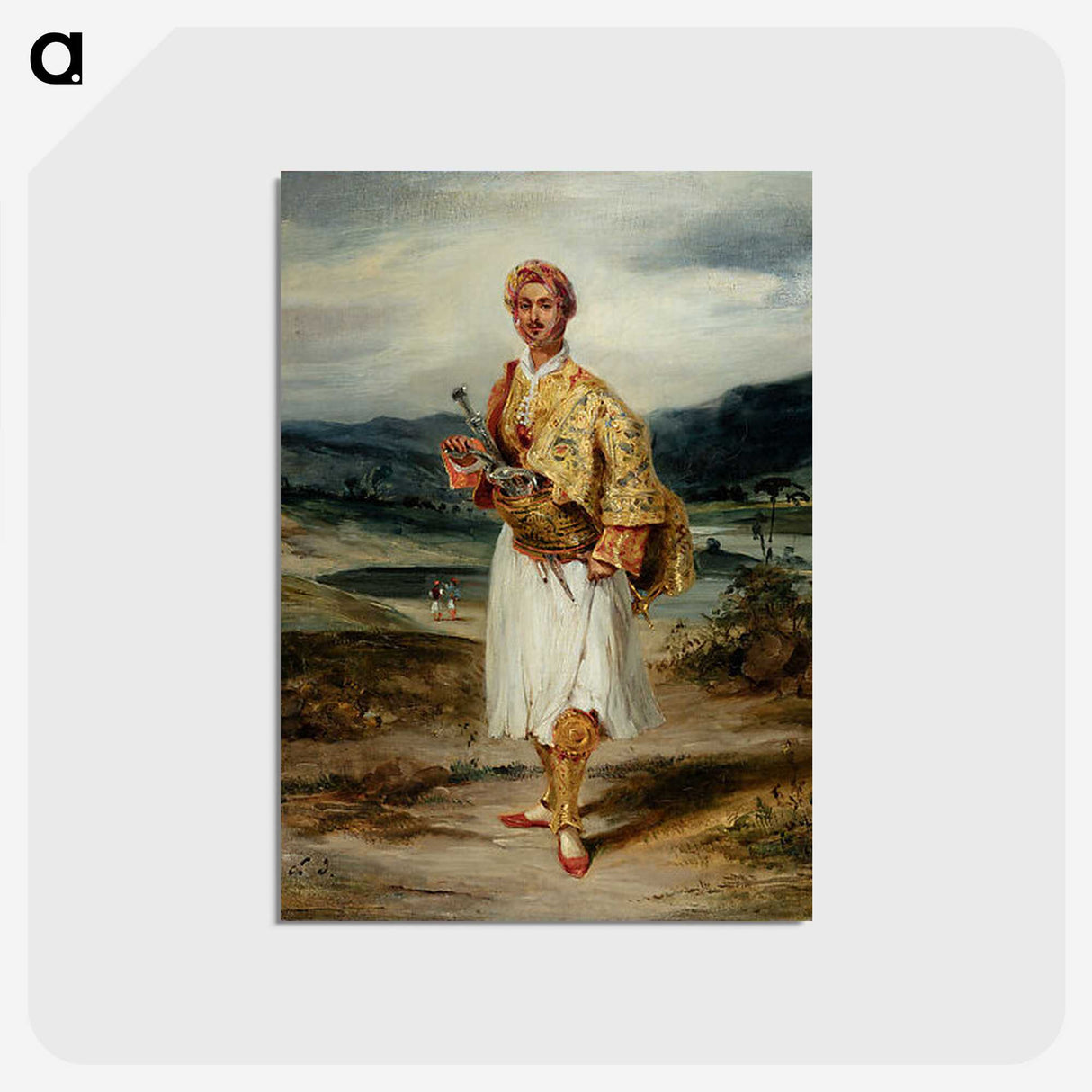 2-22_Eugene-Delacroix_postcard