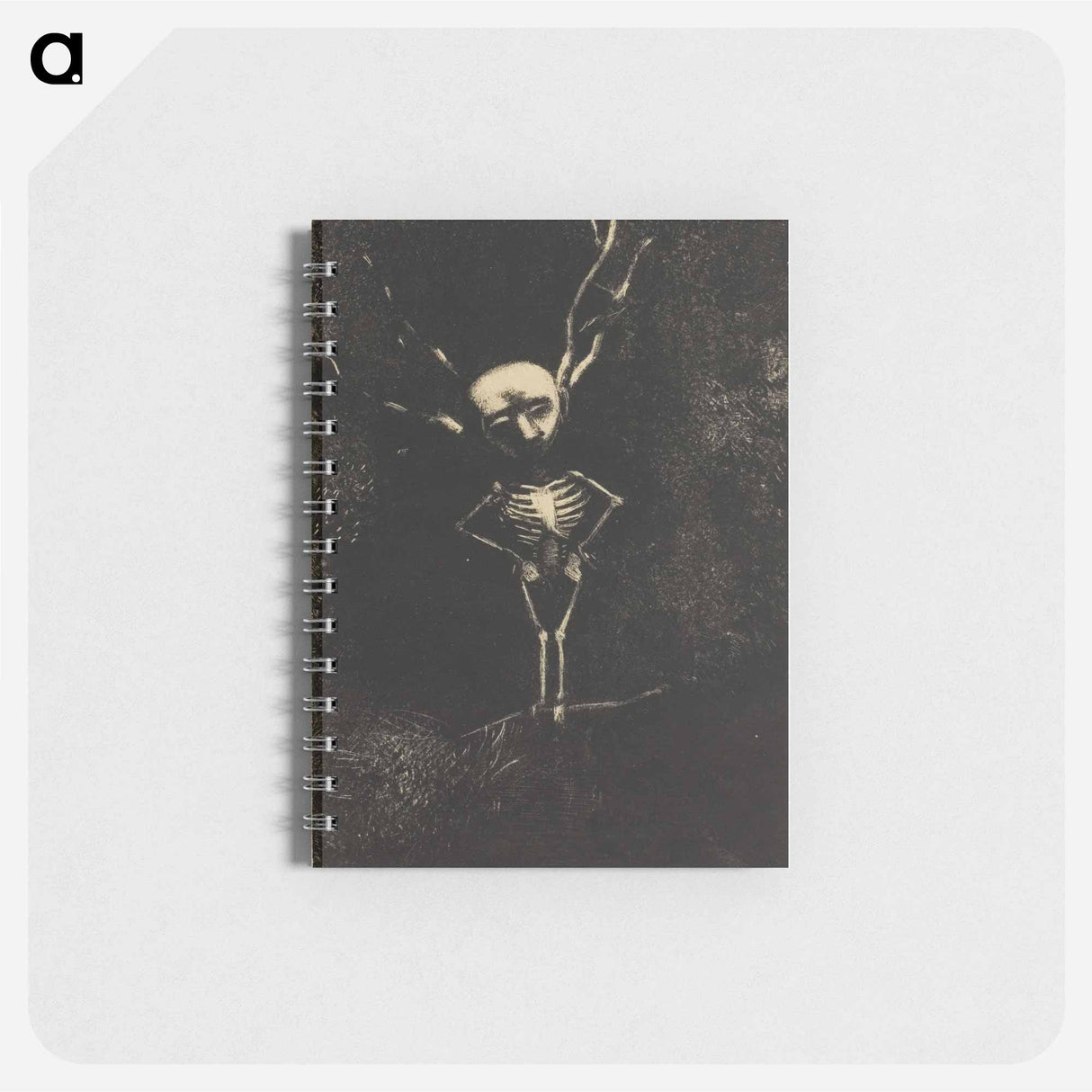 In the Maze of Branches, the Pale Figure Appeared - オディロン ルドン Memo.