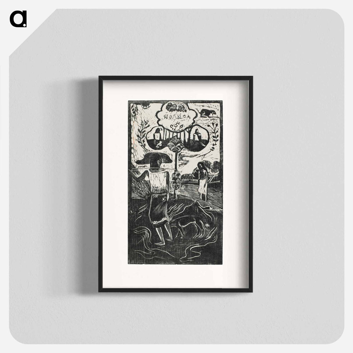 Fragrant Scent - ポール ゴーギャン Poster.