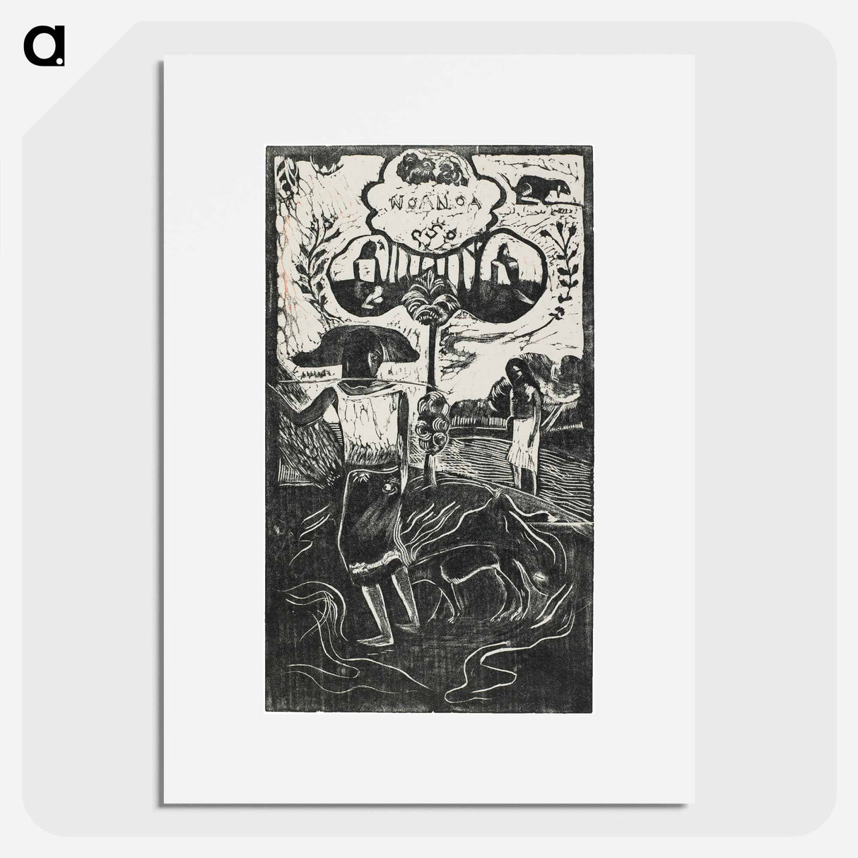 Fragrant Scent - ポール ゴーギャン Poster.