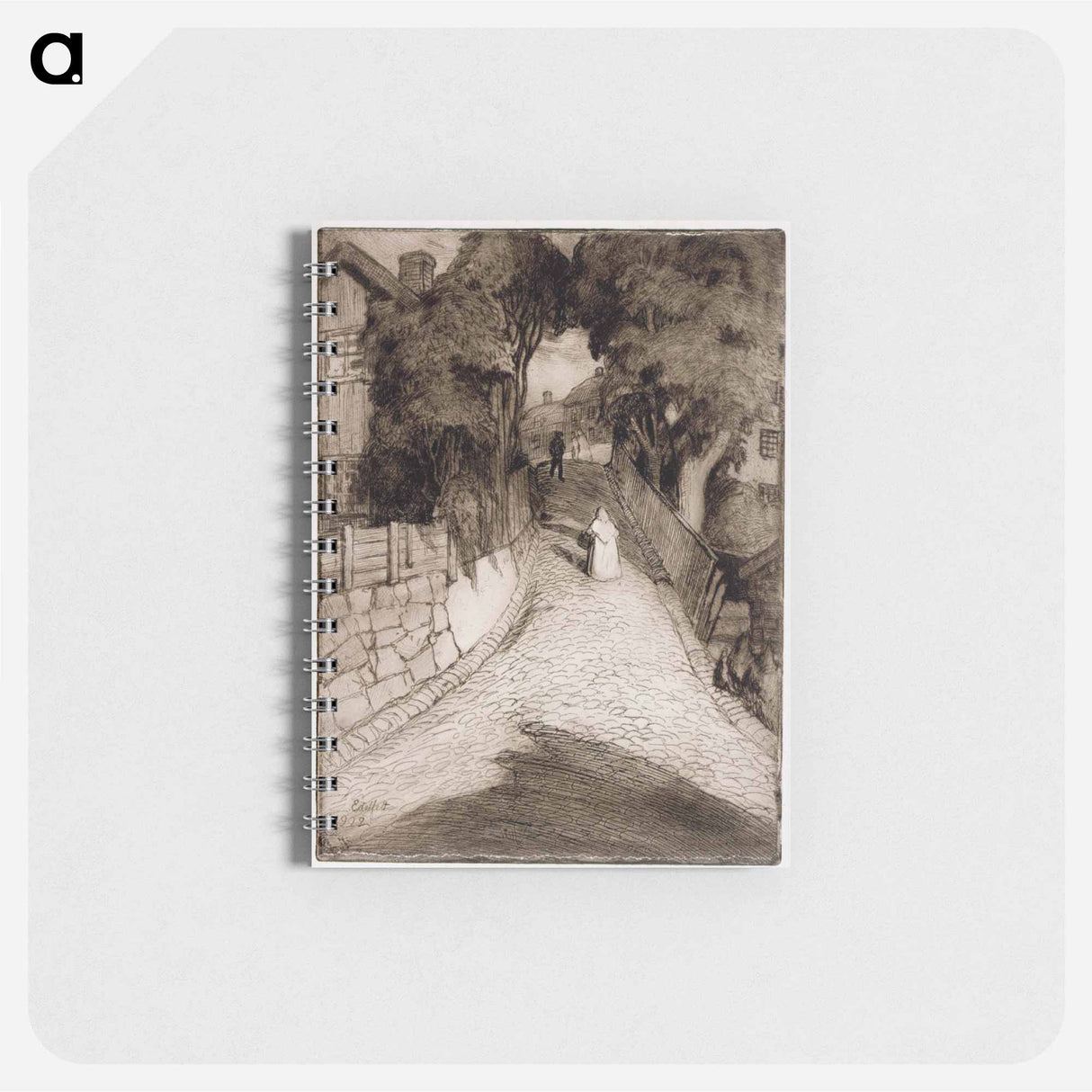 Street in porvoo - アルバート エーデルフェルト Memo.