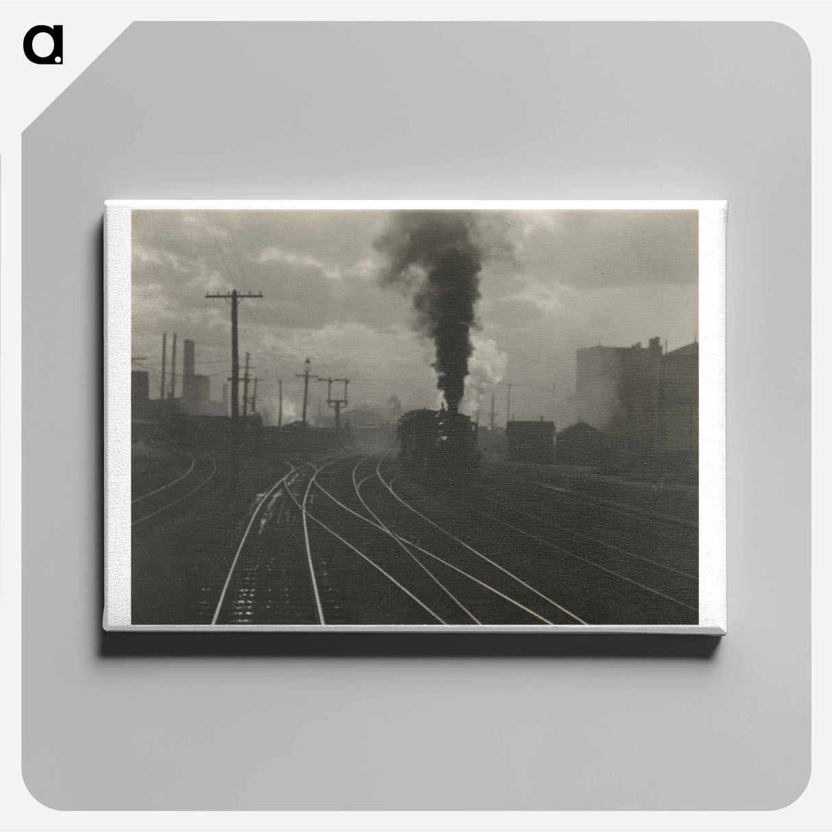 The Hand of Man - アルフレッド スティーグリッツ Canvas.