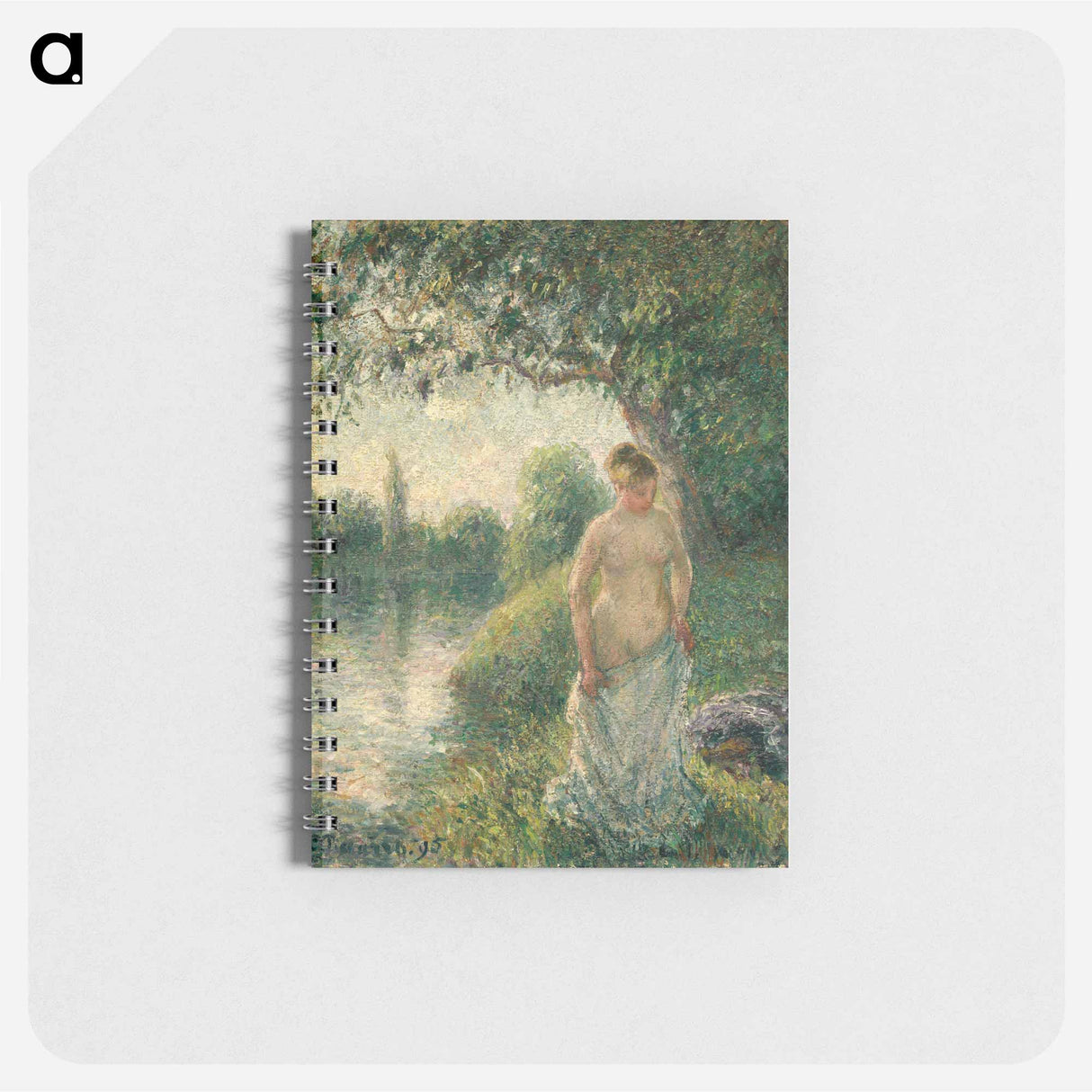 The Bather - カミーユ ピサロ Memo.