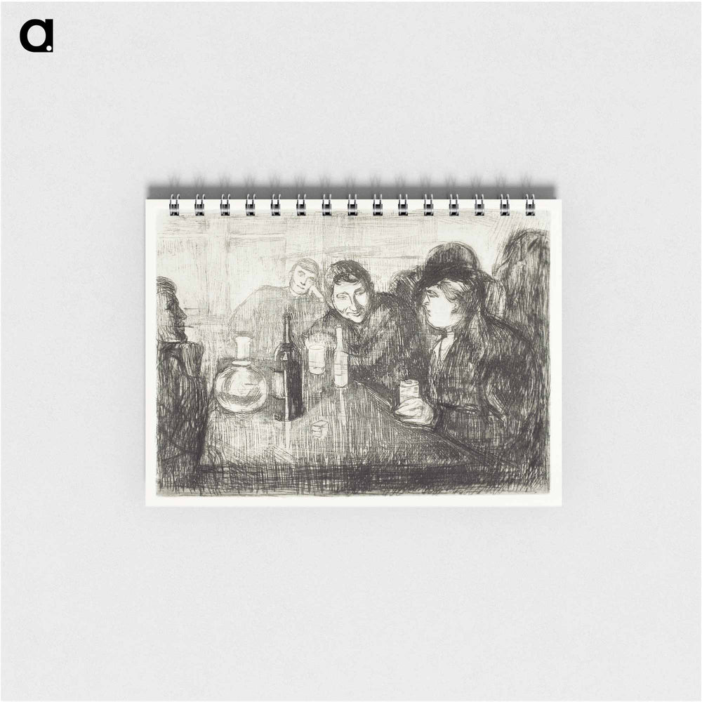 Kristiania Bohemians I - エドヴァルド ムンク Memo.