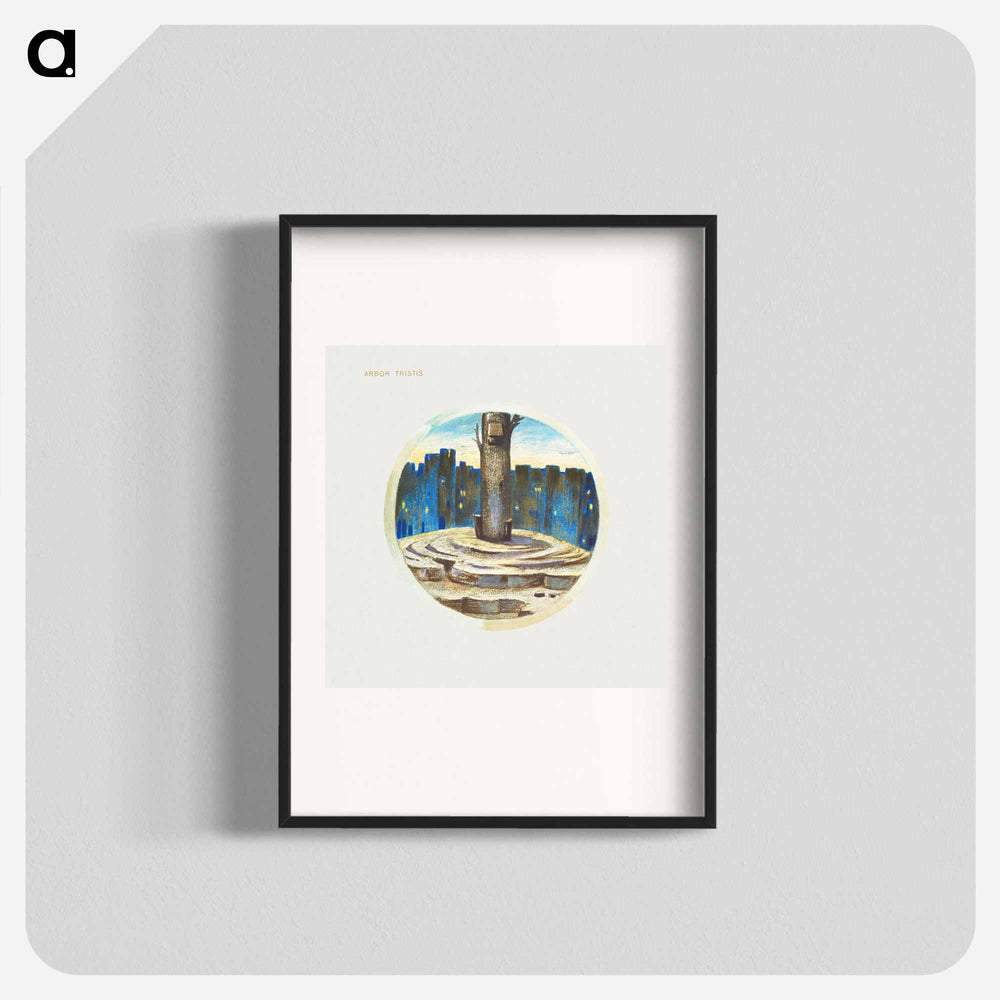 Arbor Tristis from The Flower Book - エドワード バーン ジョーンズ Poster.