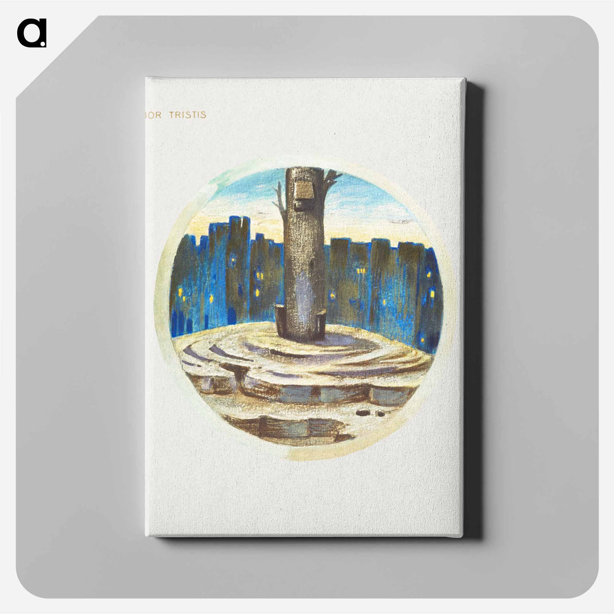 Arbor Tristis from The Flower Book - エドワード バーン ジョーンズ Canvas.