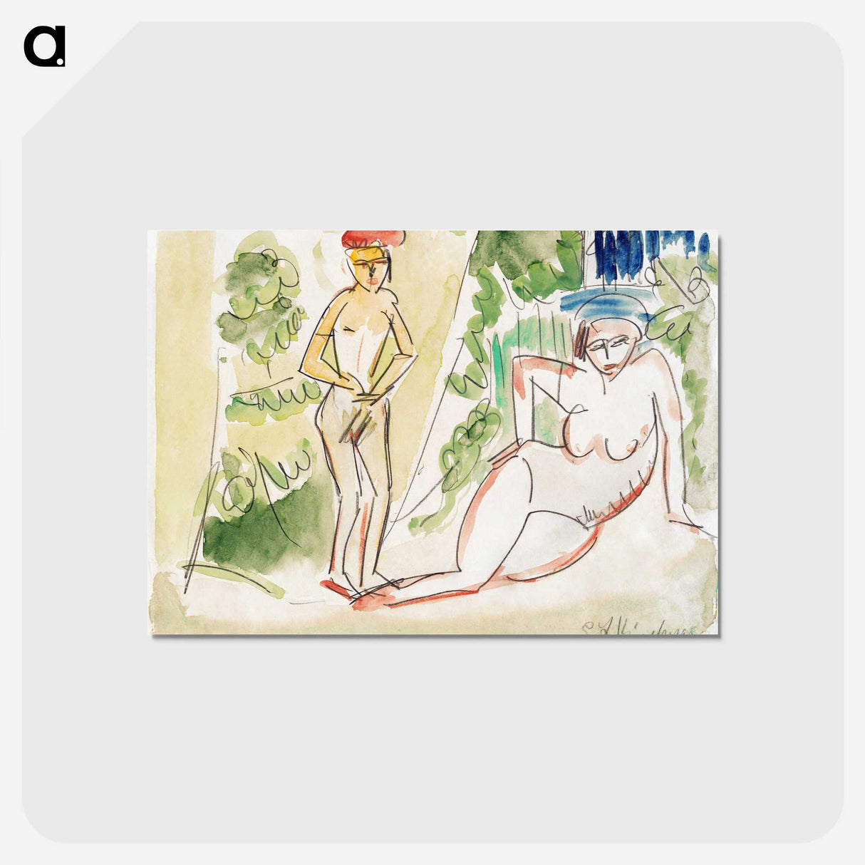 2-23_Ernst-Ludwig-Kirchner_postcard