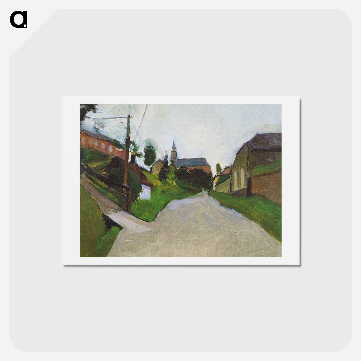 アートポストカード-Lesquielles St Germain - アンリ マティス Postcard.