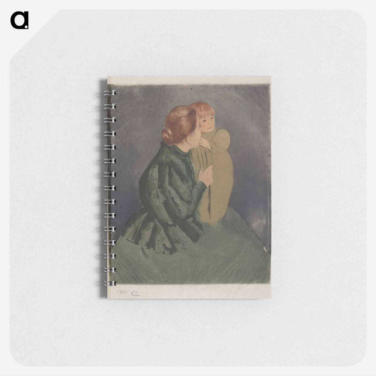 Peasant Mother and Child - メアリー カサット Memo.