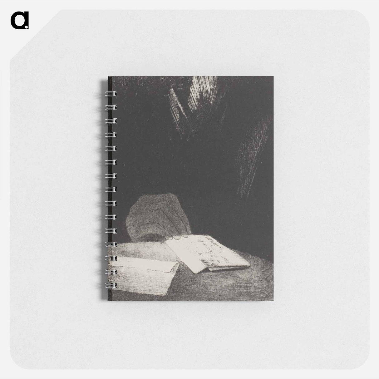 It Was a Hand, Seemingly as Much of Flesh and Blood as My Own - オディロン ルドン Memo.