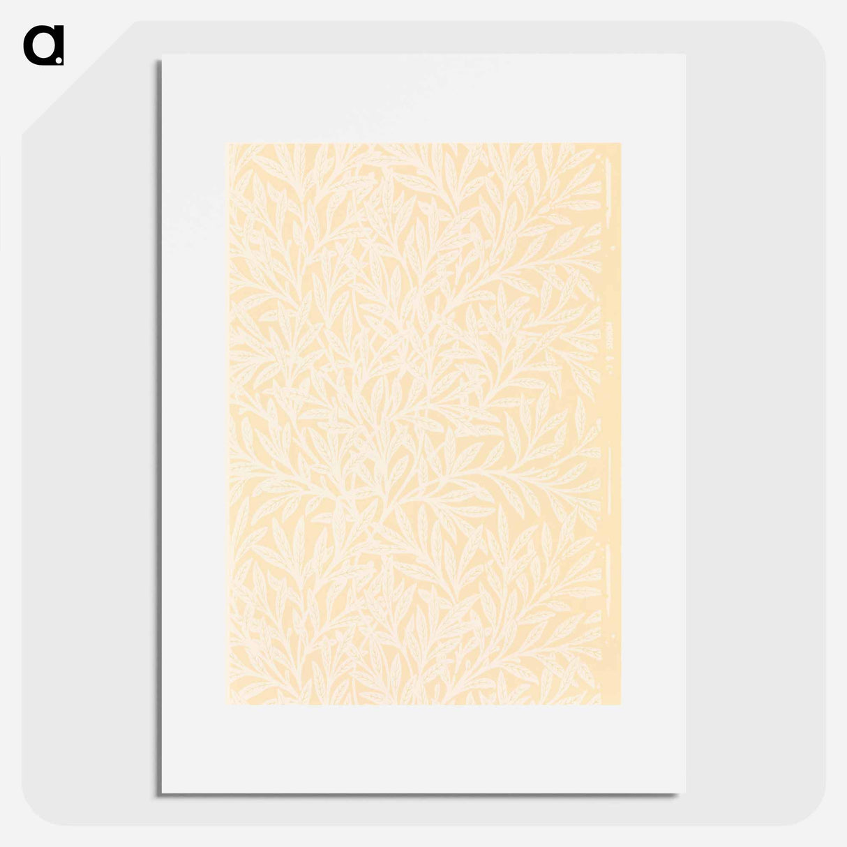 Larkspur - ウィリアム モリス Poster.