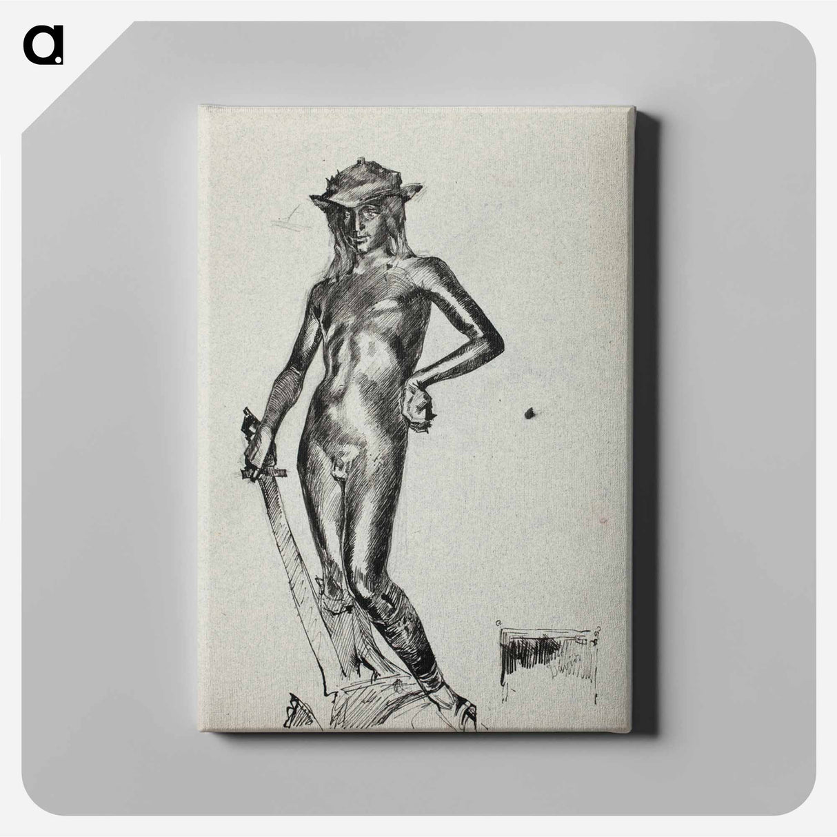 Donatellon david -veistos - アルバート エーデルフェルト Canvas.