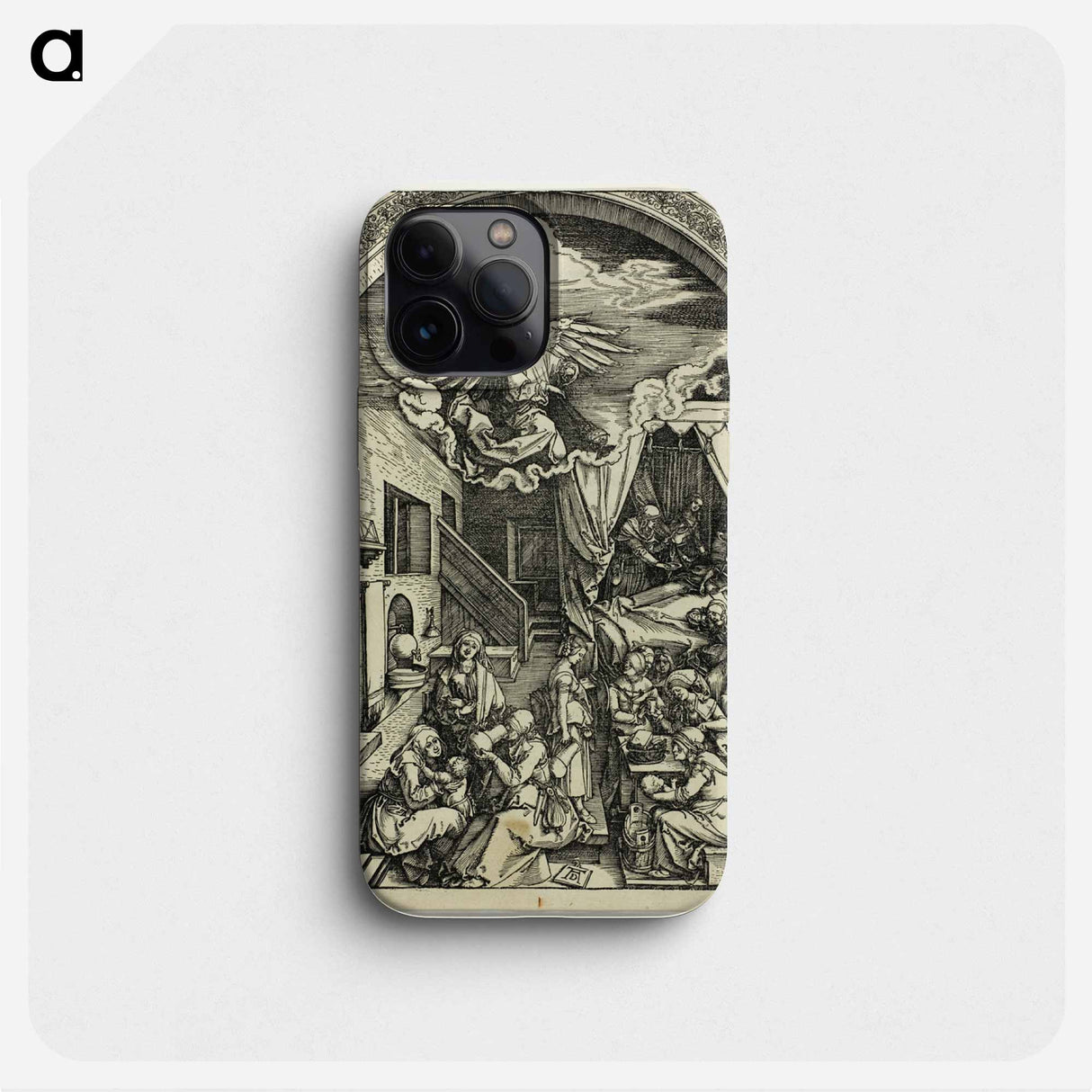 The Birth of the Virgin - アルブレヒト デューラー Phone Case.