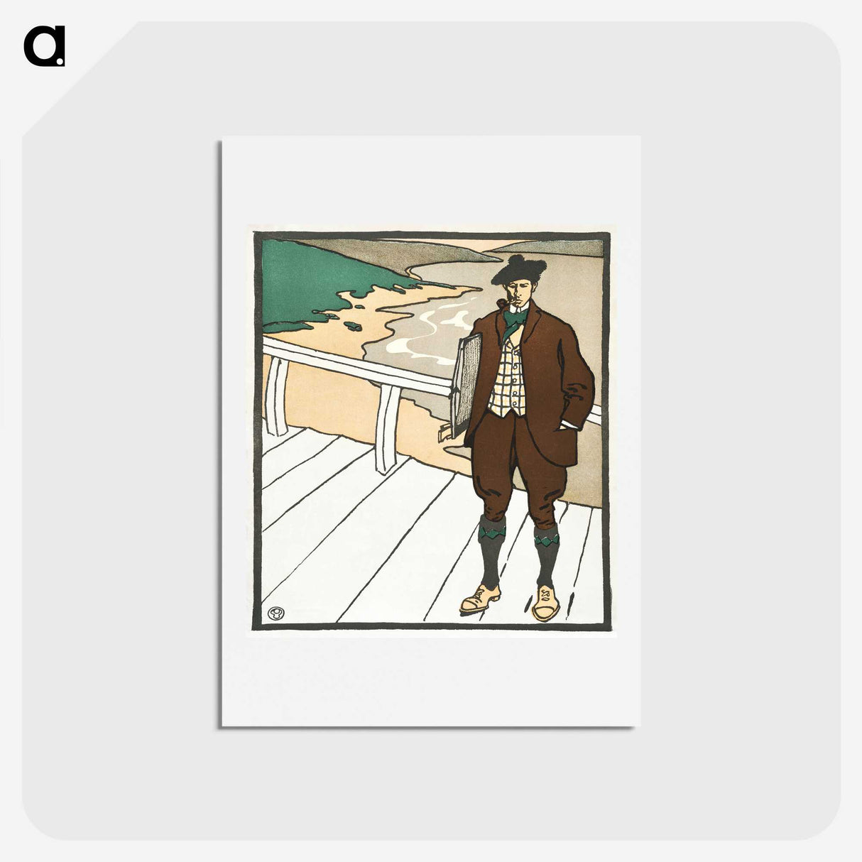 2-24_Edward-Penfield_hagaki