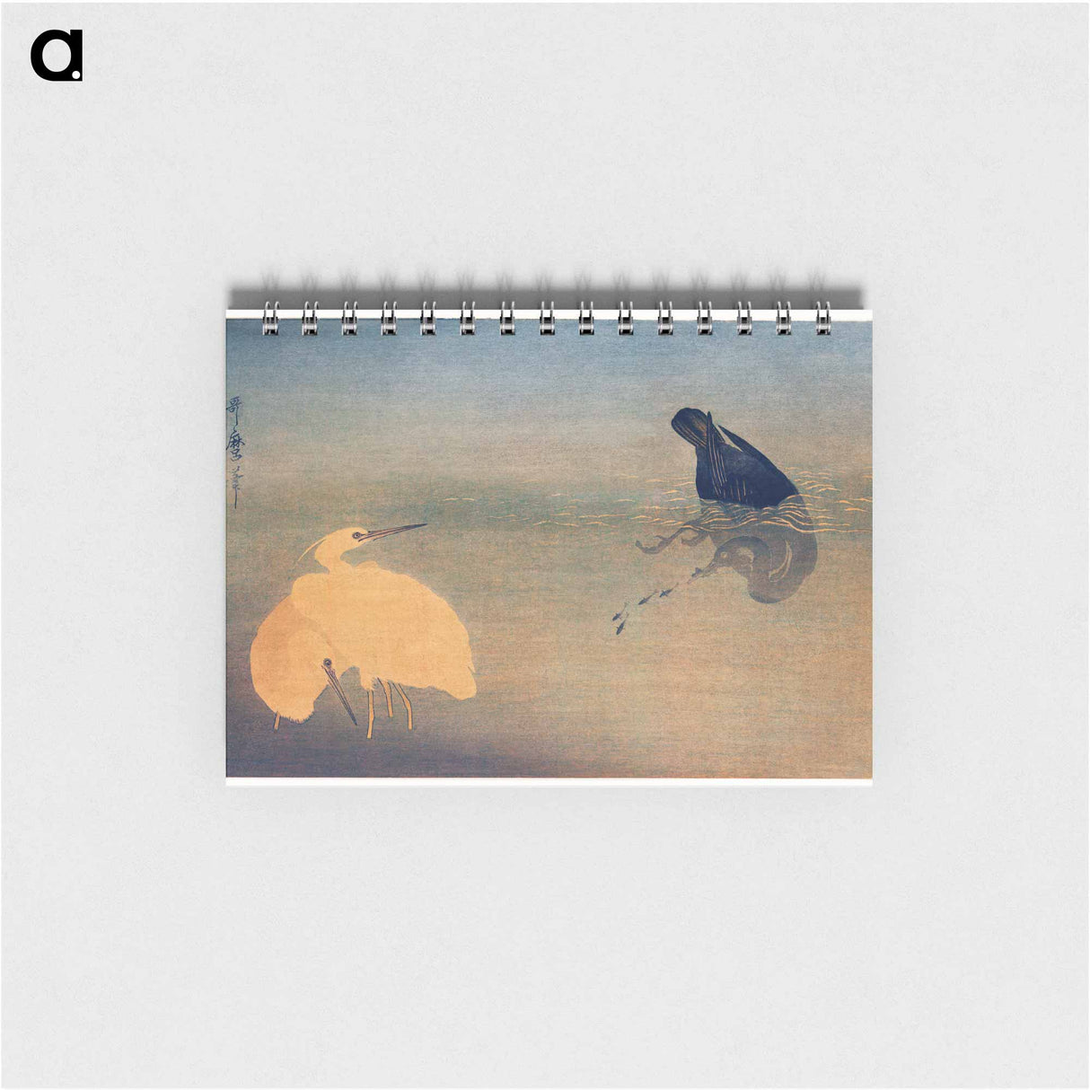 U to Shirasagi - 喜多川 歌麿 Memo.