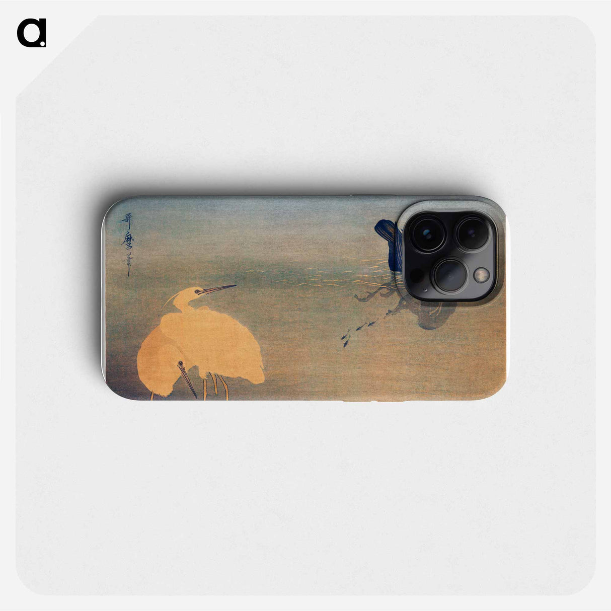 U to Shirasagi - 喜多川 歌麿 Phone Case.