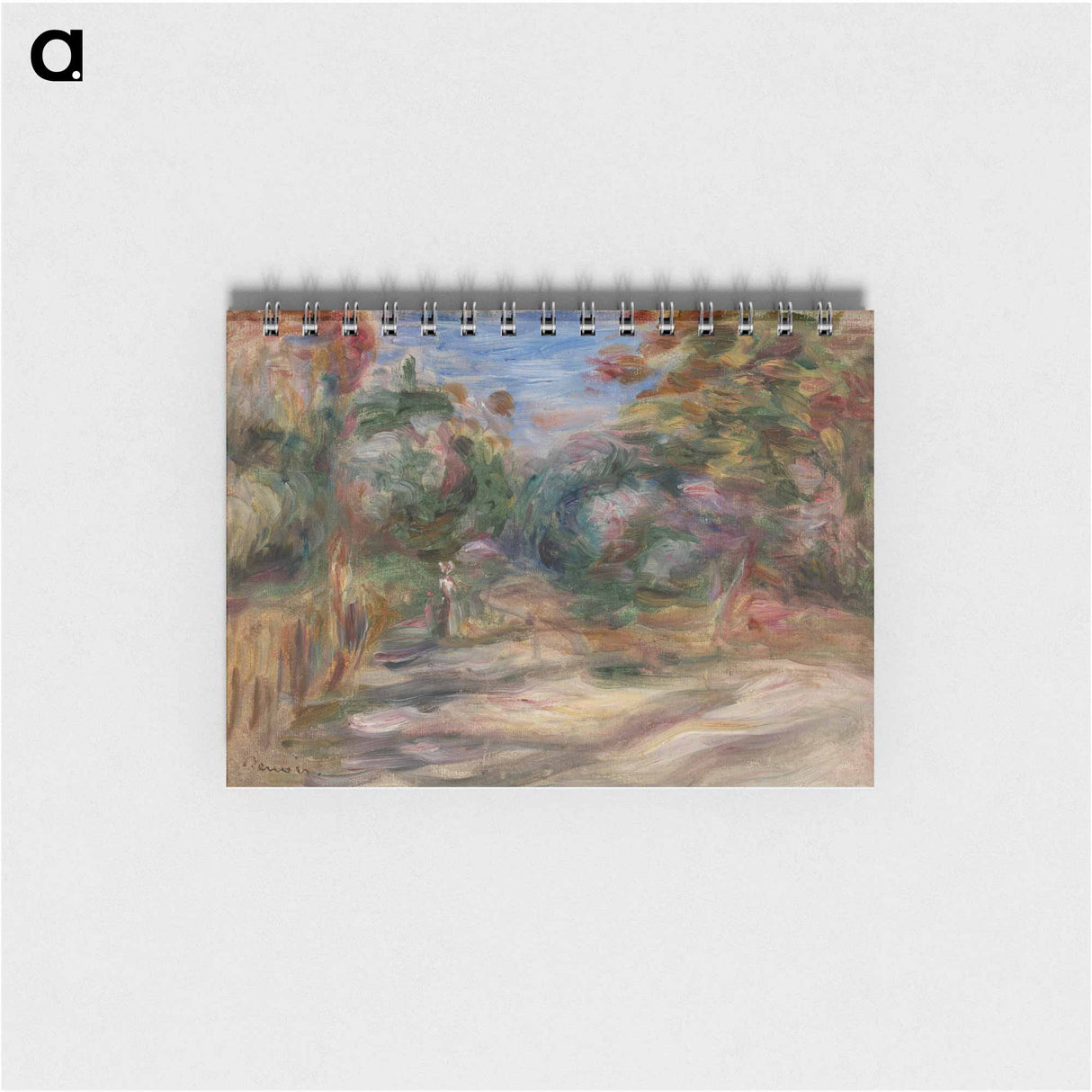 Landscape - ピエール オーギュスト ルノワール Memo.