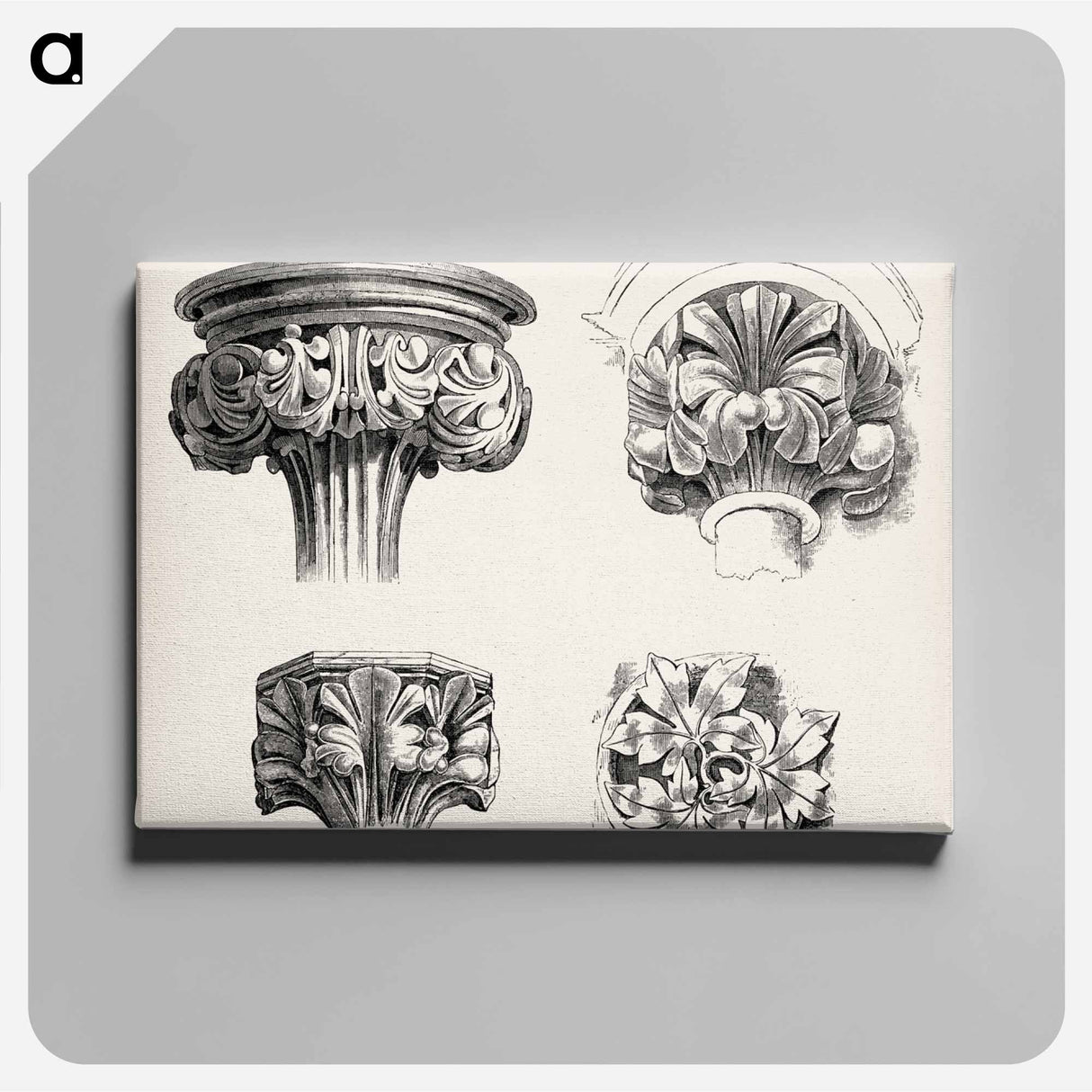 アートパネル-Column Capital Detail, after Owen Jones
- 装飾の文法 Canvas.