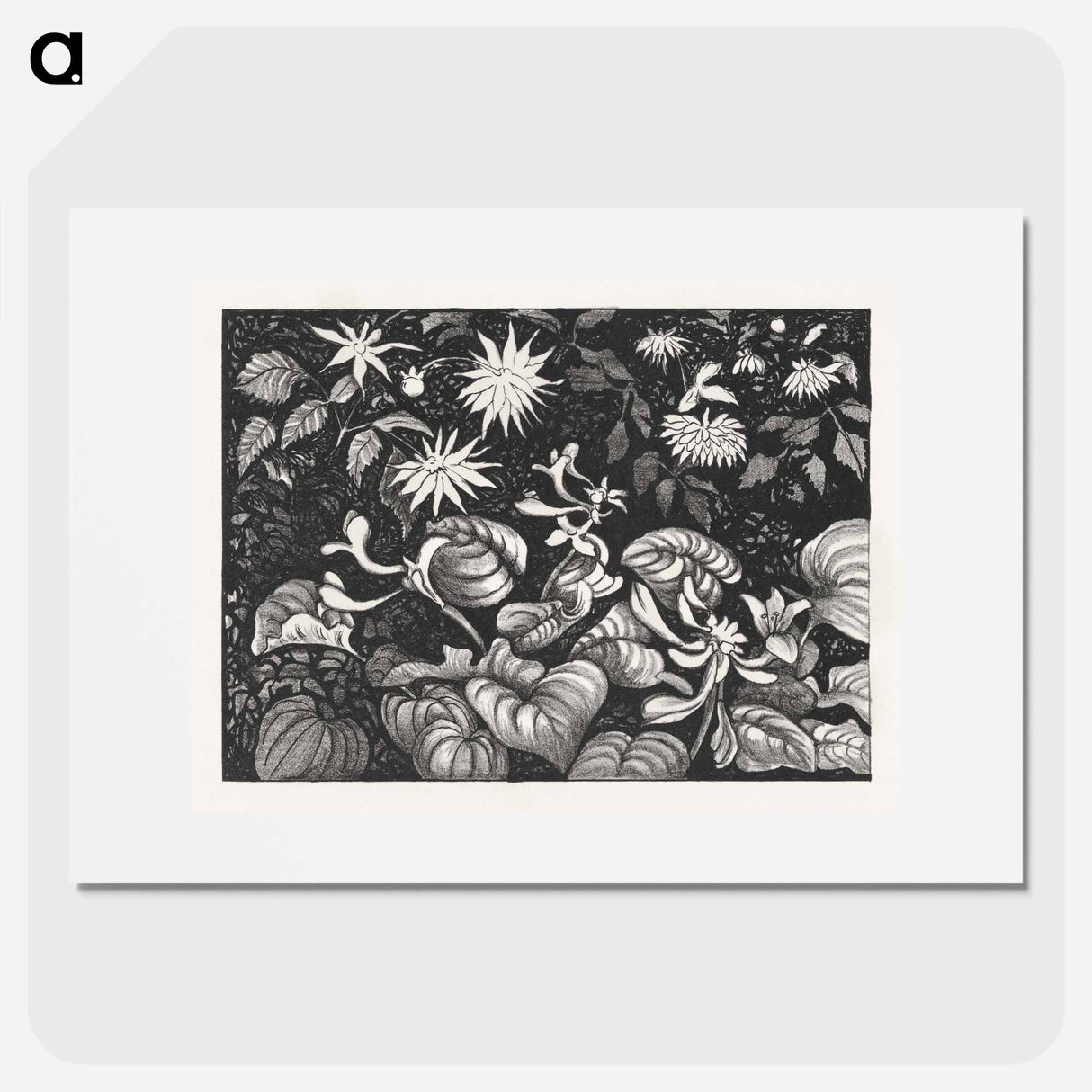 Wild plants and flowers - Theo van Hoytema Poster.