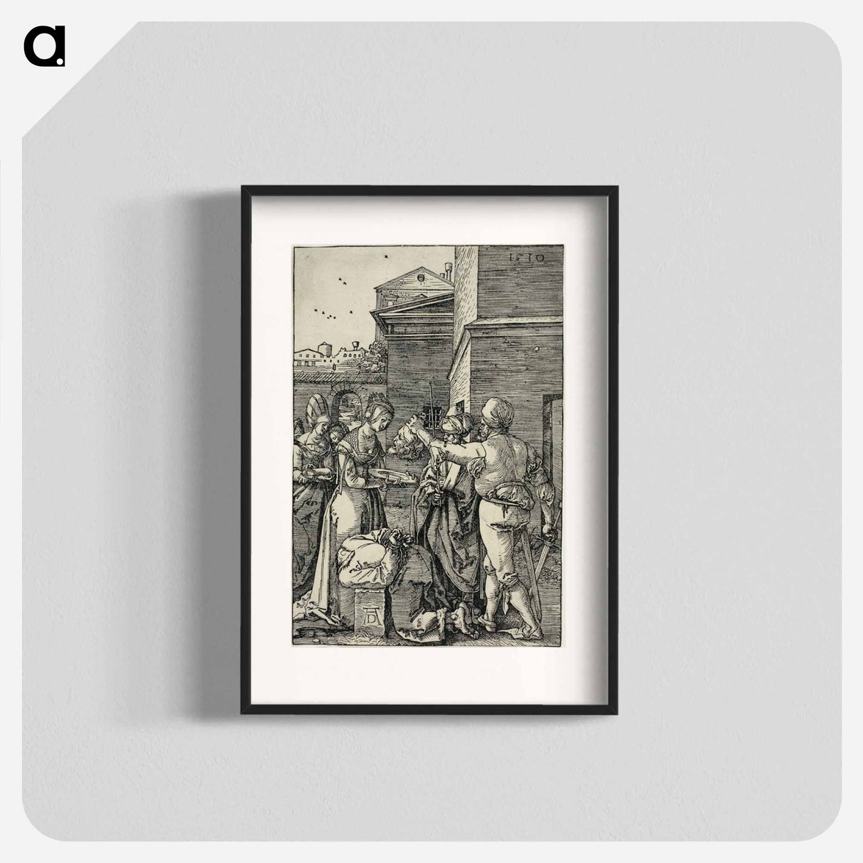 The Martyrdom of John the Baptist - アルブレヒト デューラー Poster.