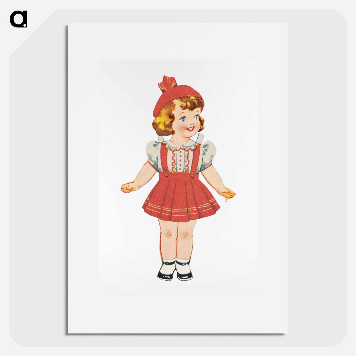 アートポスター-Betty Paper Doll
- ボストン公共図書館 Poster.