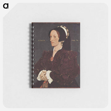Portrait of Margaret Wyatt, Lady Lee - ハンス ホルバイン Memo.