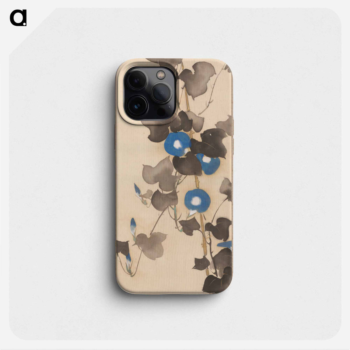 Morning Glories - 神坂 雪佳 Phone Case.