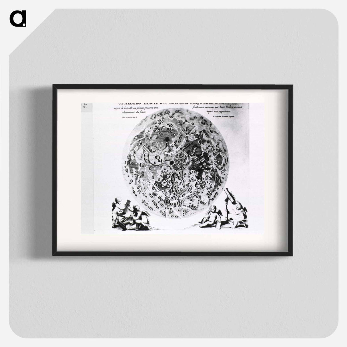 アートポスター-Observation Exacte Des Macules Du Disque De La Lune
- 国立医学図書館 Poster.