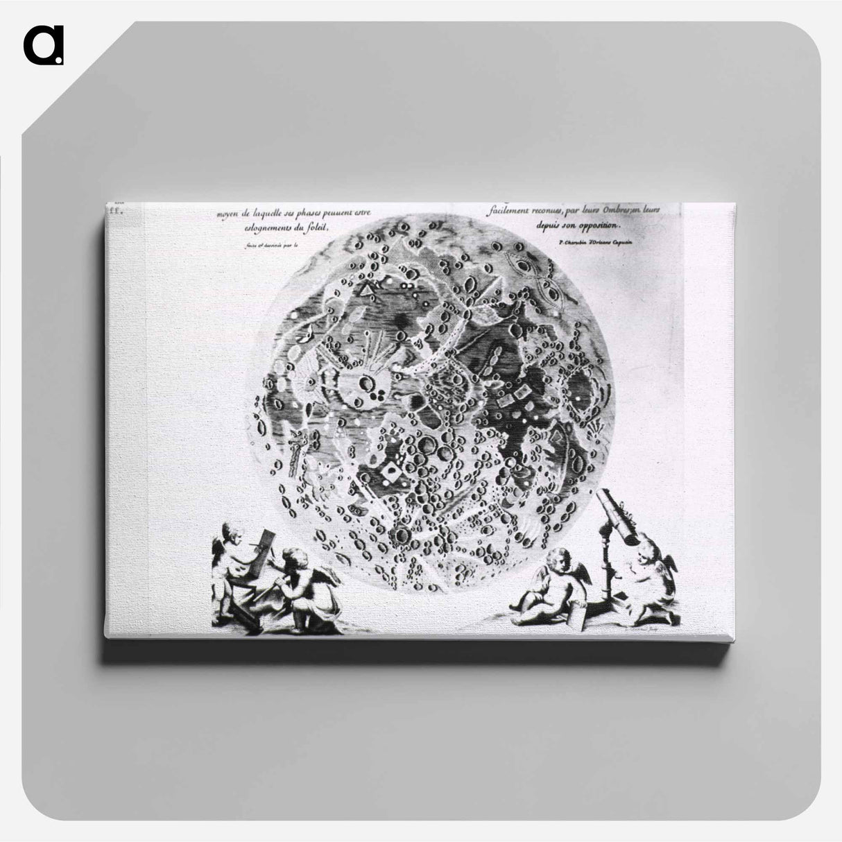 アートパネル-Observation Exacte Des Macules Du Disque De La Lune
- 国立医学図書館 Canvas.
