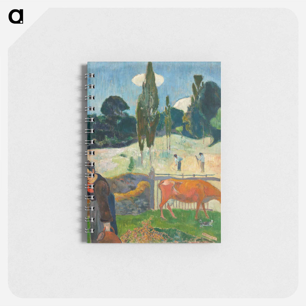 The Red Cow - ポール ゴーギャン Memo.