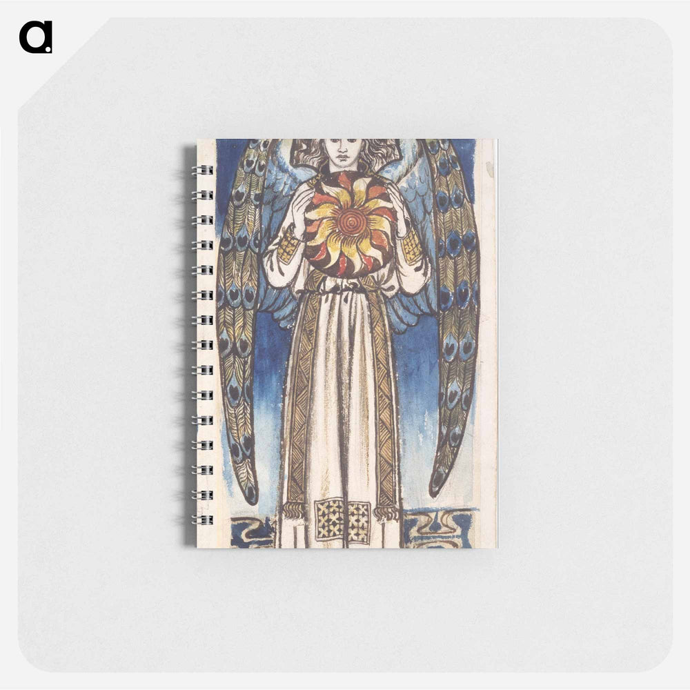 William Morris - Day- Angel Holding a Sun - ウィリアム モリス Memo.