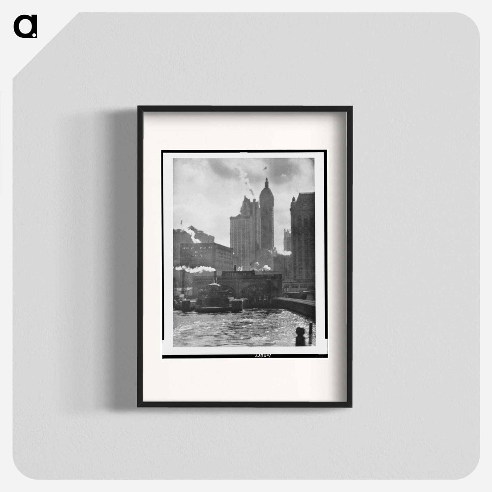 The city of ambition - アルフレッド スティーグリッツ Poster.