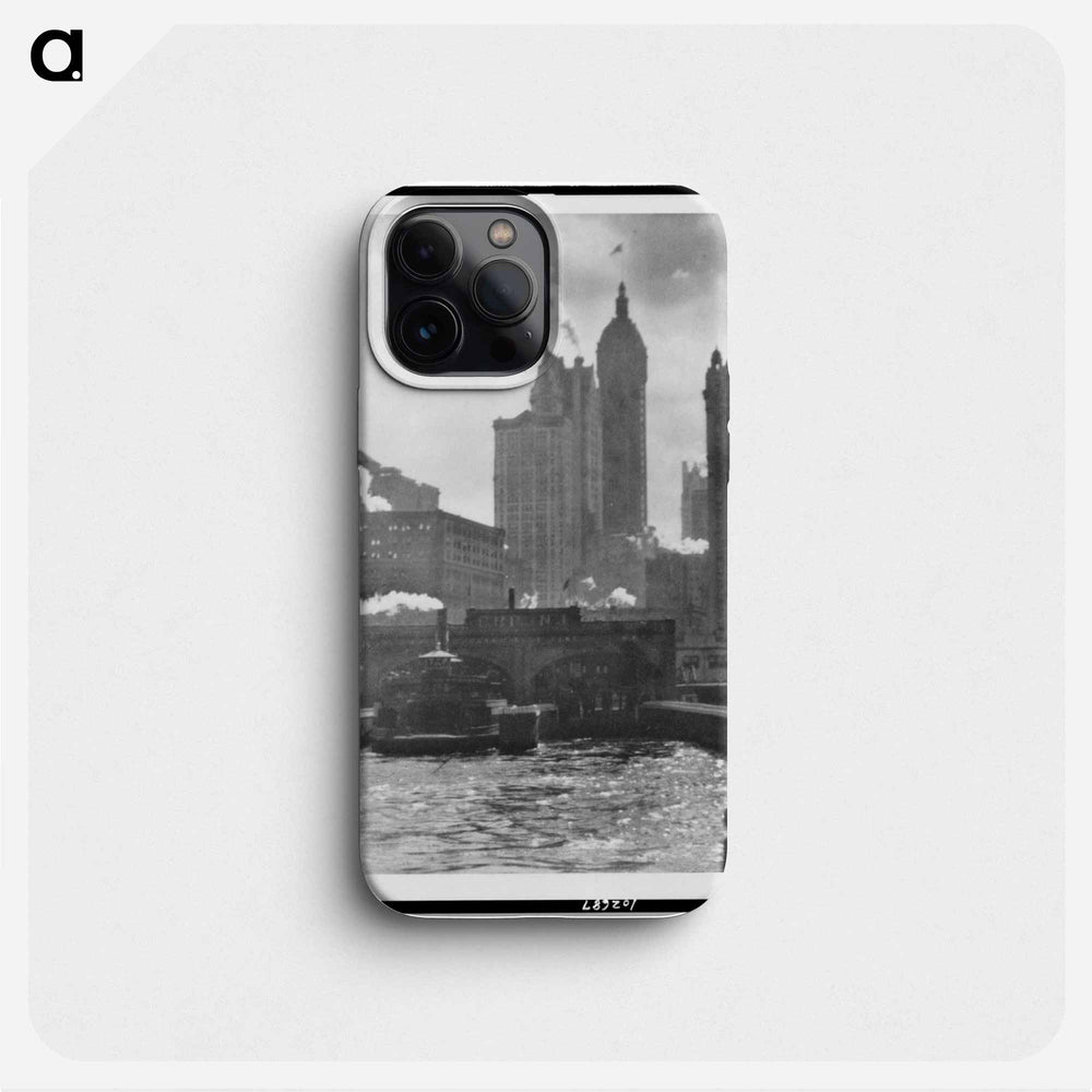 The city of ambition - アルフレッド スティーグリッツ Phone Case.
