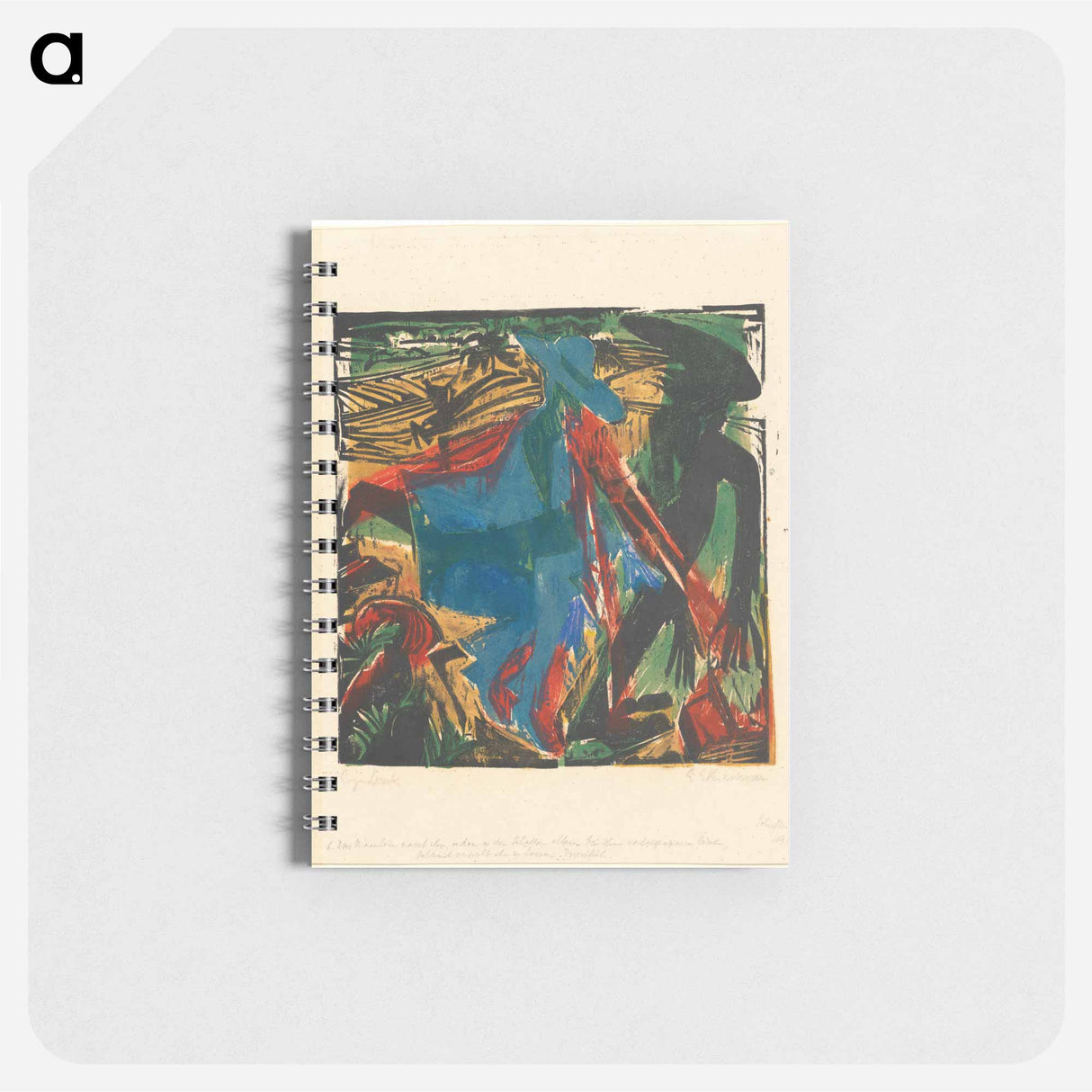 Peter Schlemihl's Wondrous Story: Schlemihl's Encounter with His Shadow - エルンスト ルートヴィヒ キルヒナー Memo.