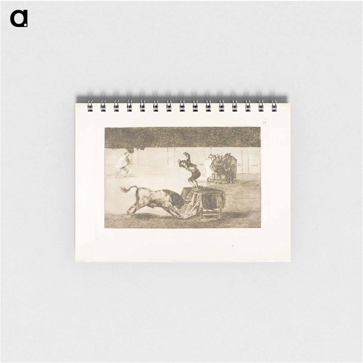 Another madness of his in the same ring - フランシスコ デ ゴヤ Memo.