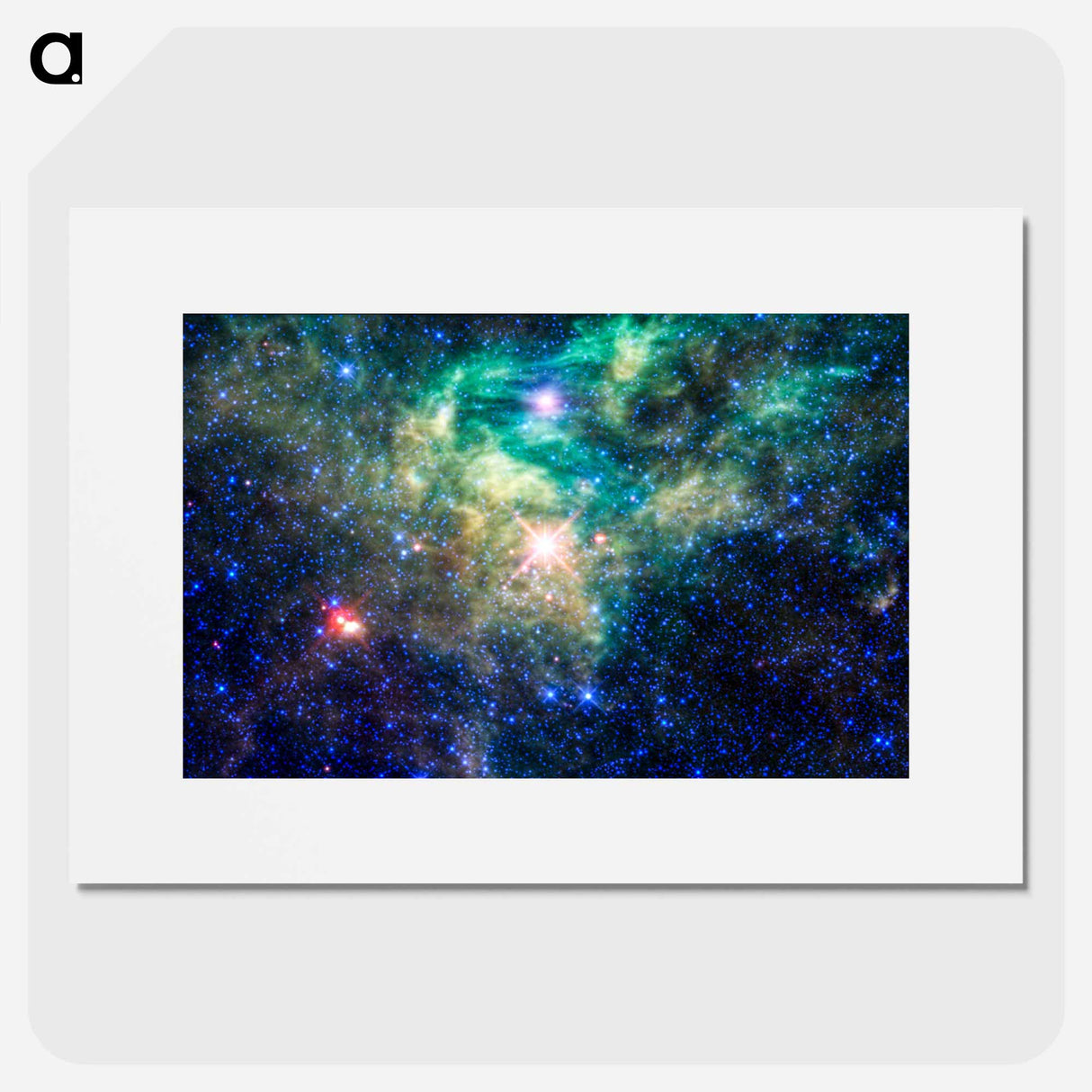 アートポスター-Camelopardalis Star Cluster
- ハッブル画像 Poster.