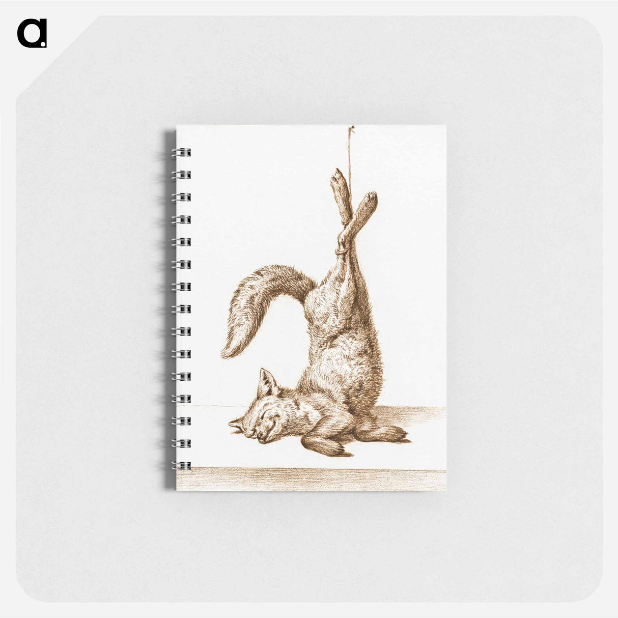 Dead fox, hanging from his paws - ジャン ベルナール Memo.