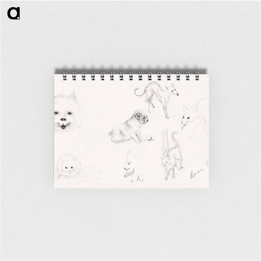 Dogs and cats sketches - ユリー デ フラーハ Memo.