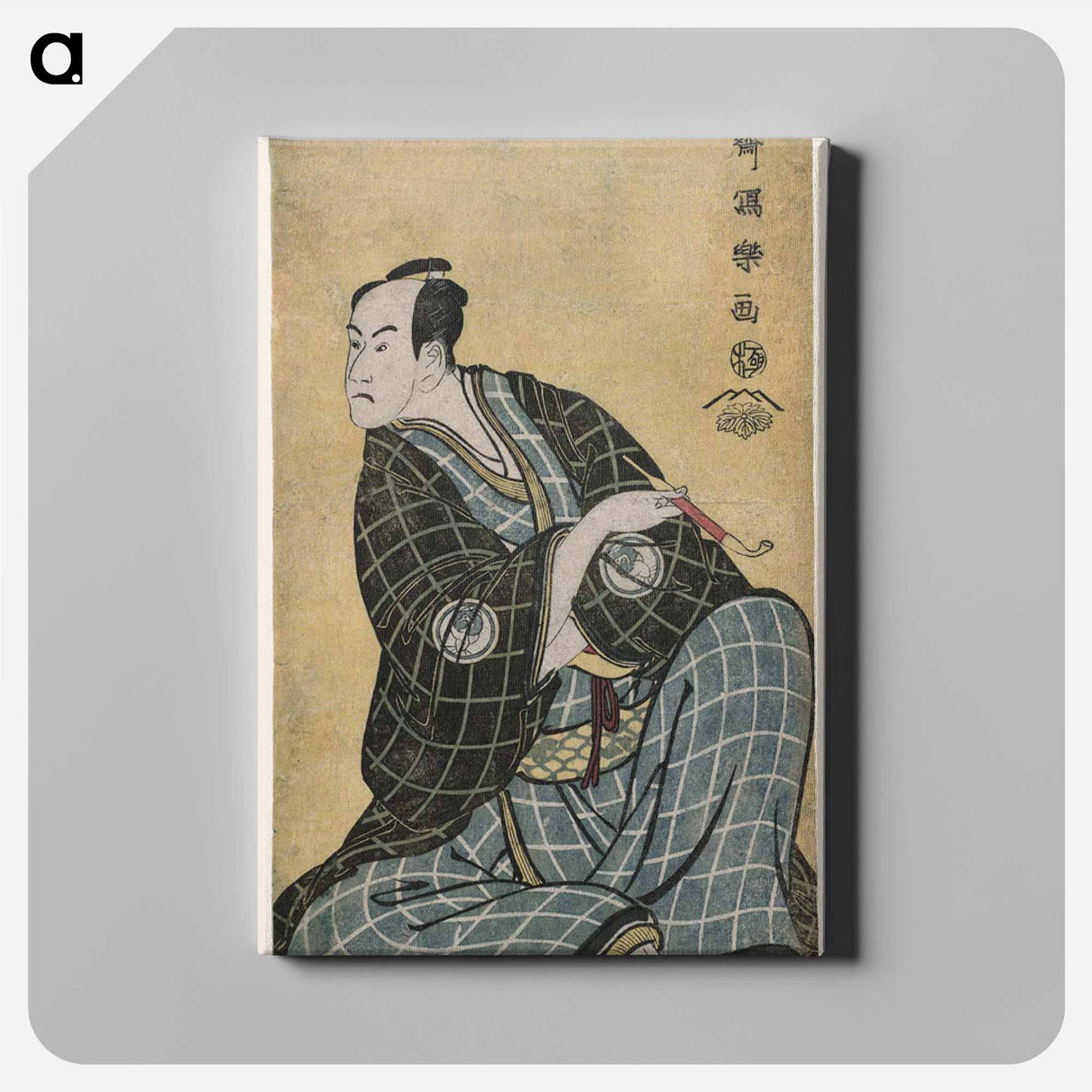 アートパネル-Bandō Hikosaburō III as Obiya Chōemon - 東洲斎 写楽 Canvas.