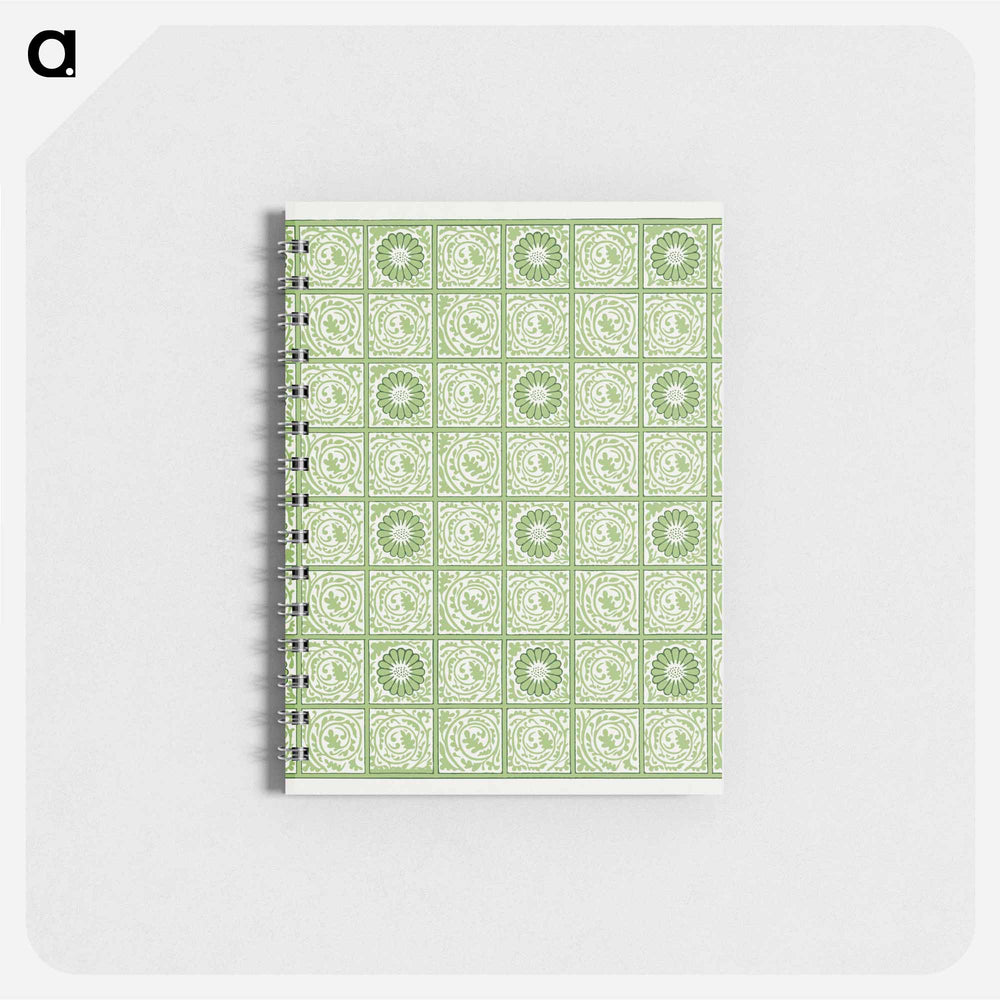 William Morris's Diaper pattern - ウィリアム モリス Memo.