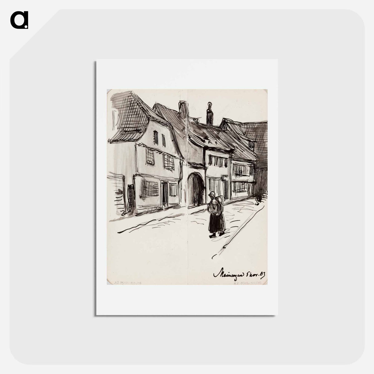 (unknown) - アルバート エーデルフェルト Postcard.